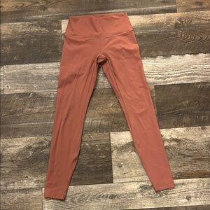 Lululemon Rust Leggings
